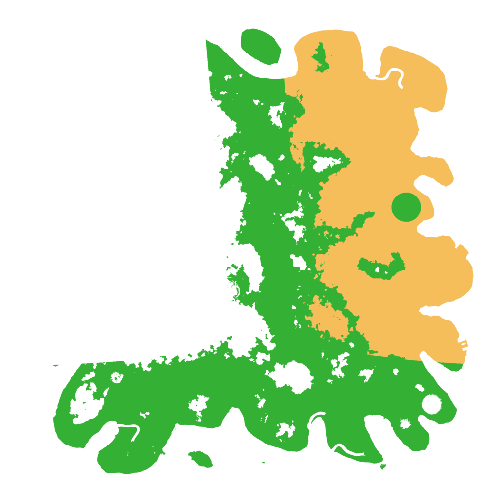 Biome Rust Map: Procedural Map, Size: 4500, Seed: 1805715272