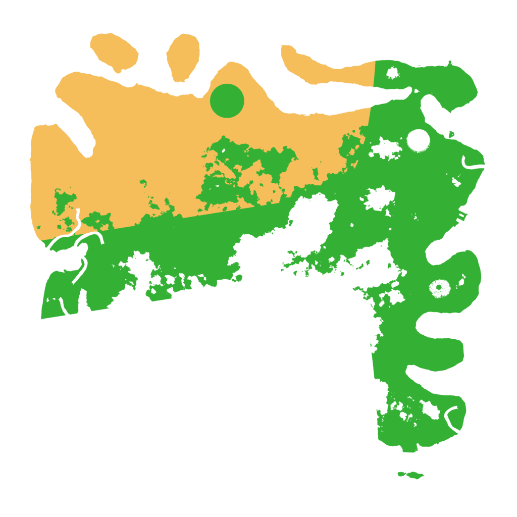 Biome Rust Map: Procedural Map, Size: 4000, Seed: 2119508143