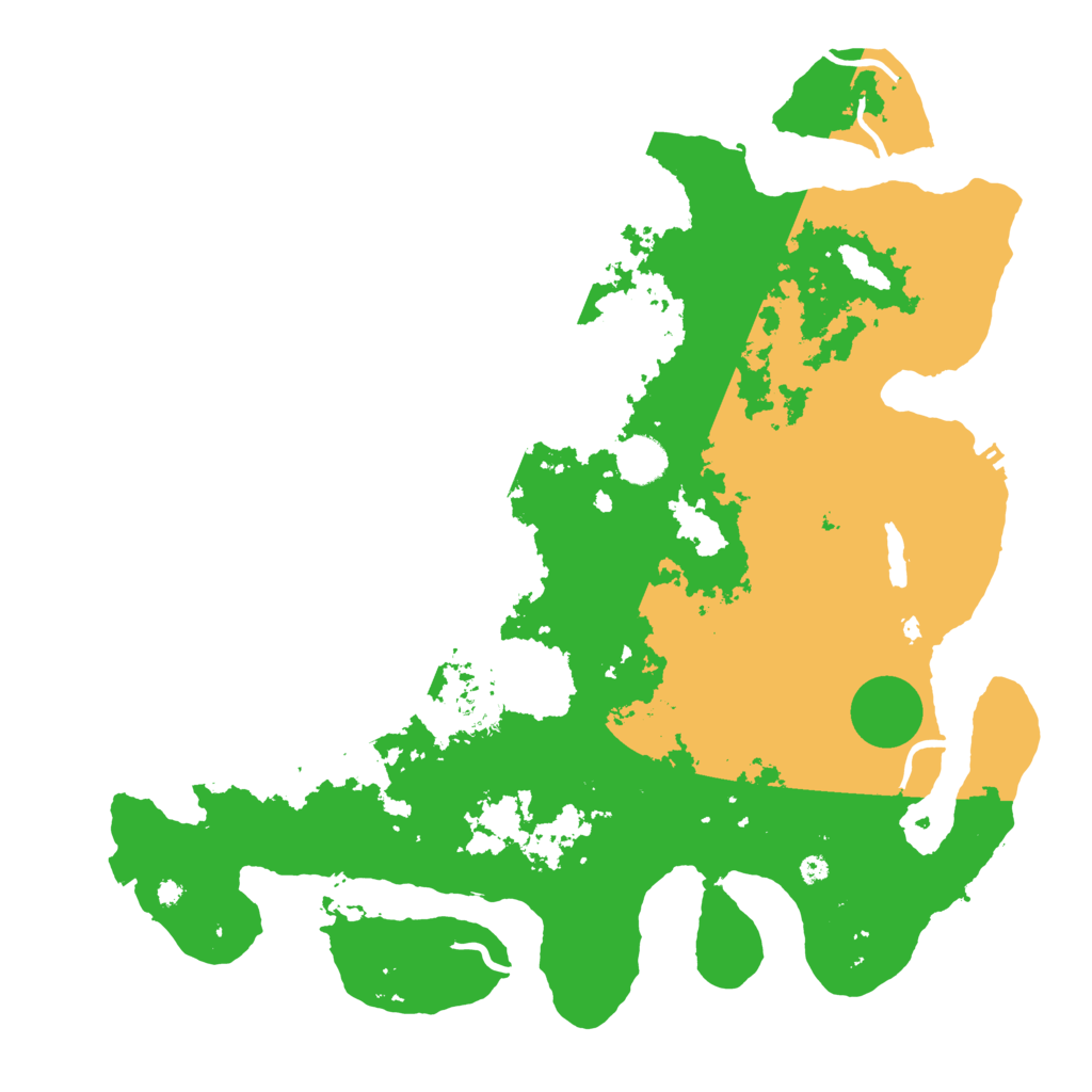 Biome Rust Map: Procedural Map, Size: 4000, Seed: 2066307101