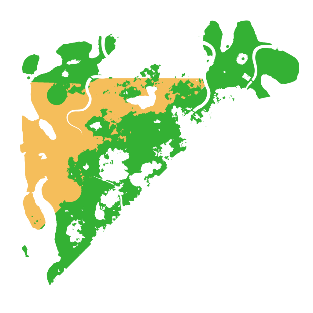 Biome Rust Map: Procedural Map, Size: 4250, Seed: 91134100