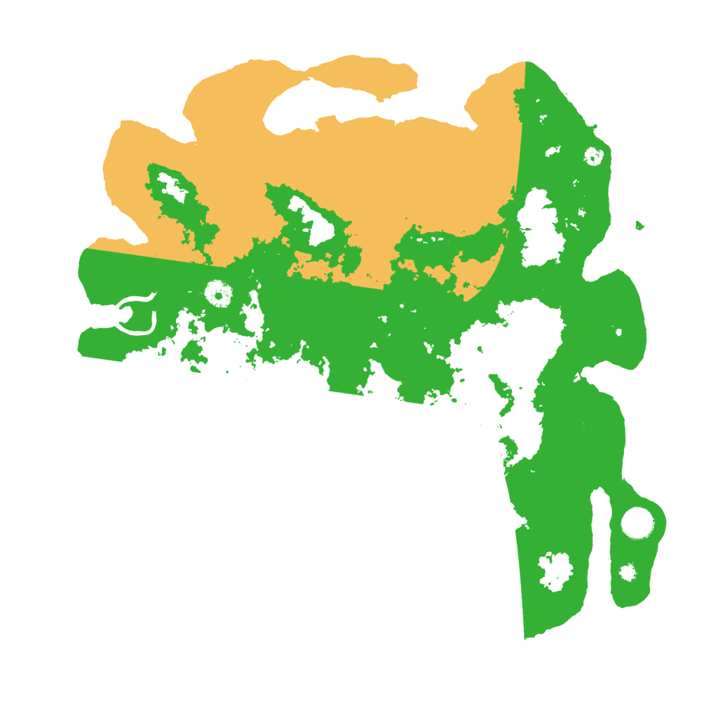 Biome Rust Map: Procedural Map, Size: 3950, Seed: 37164501