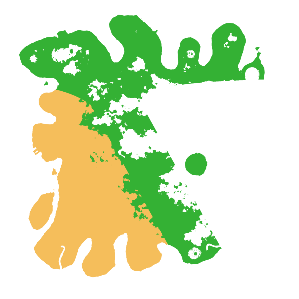 Biome Rust Map: Procedural Map, Size: 3750, Seed: 78624