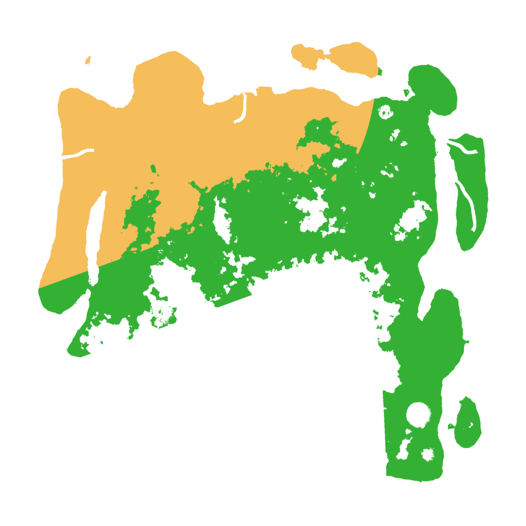 Biome Rust Map: Procedural Map, Size: 3850, Seed: 59534940
