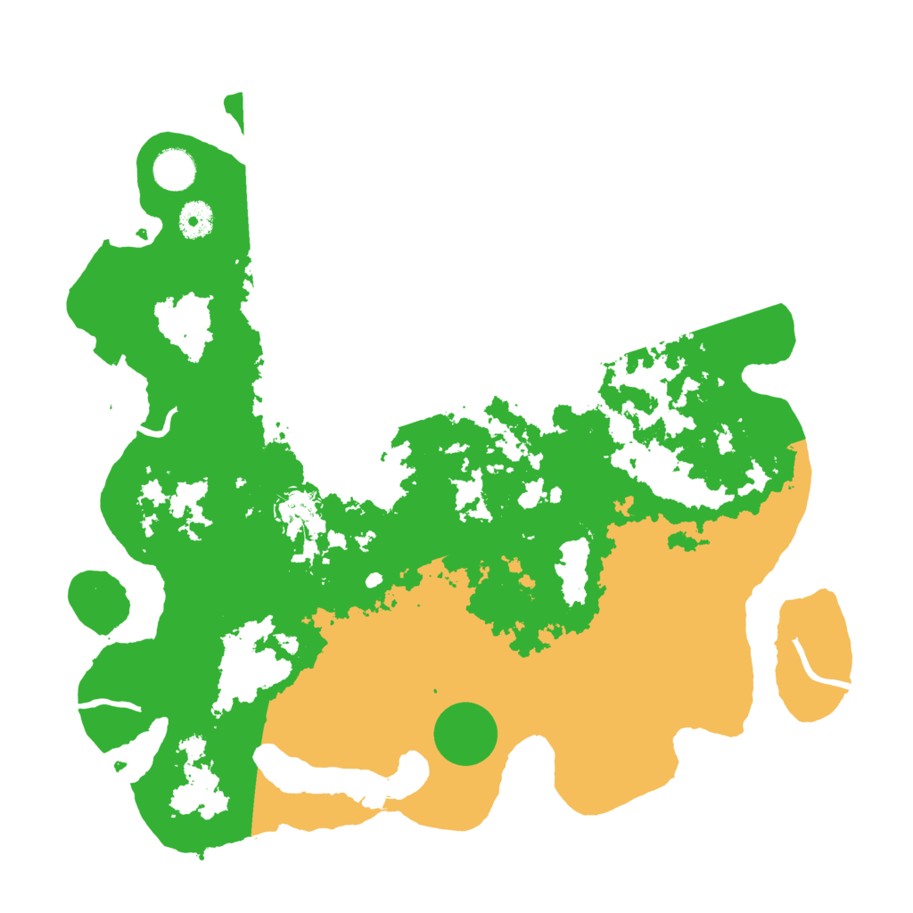 Biome Rust Map: Procedural Map, Size: 3800, Seed: 117427125