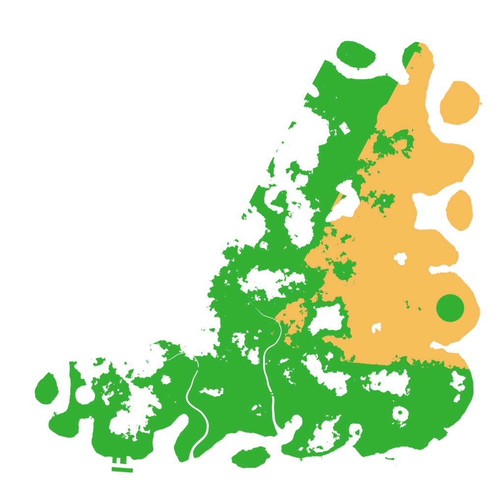 Biome Rust Map: Procedural Map, Size: 4800, Seed: 1804149273