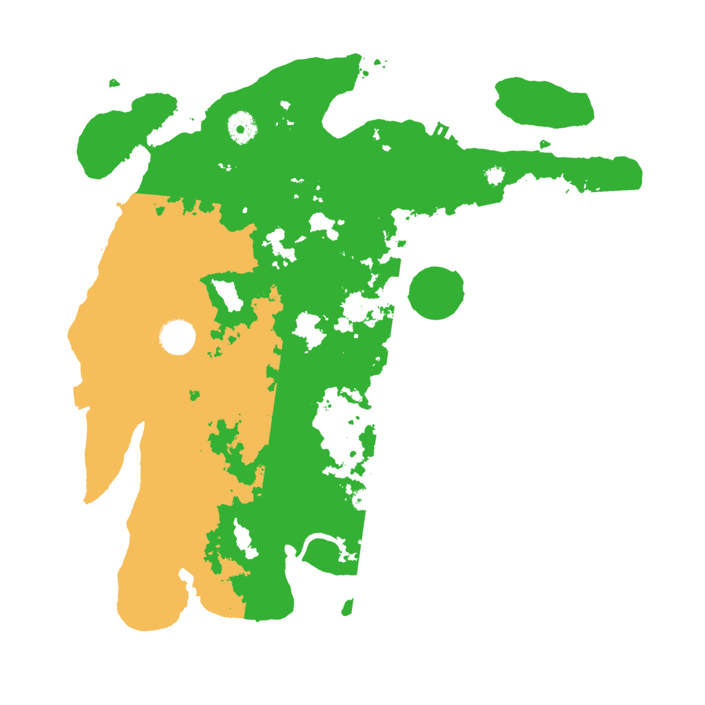 Biome Rust Map: Procedural Map, Size: 3500, Seed: 380463808