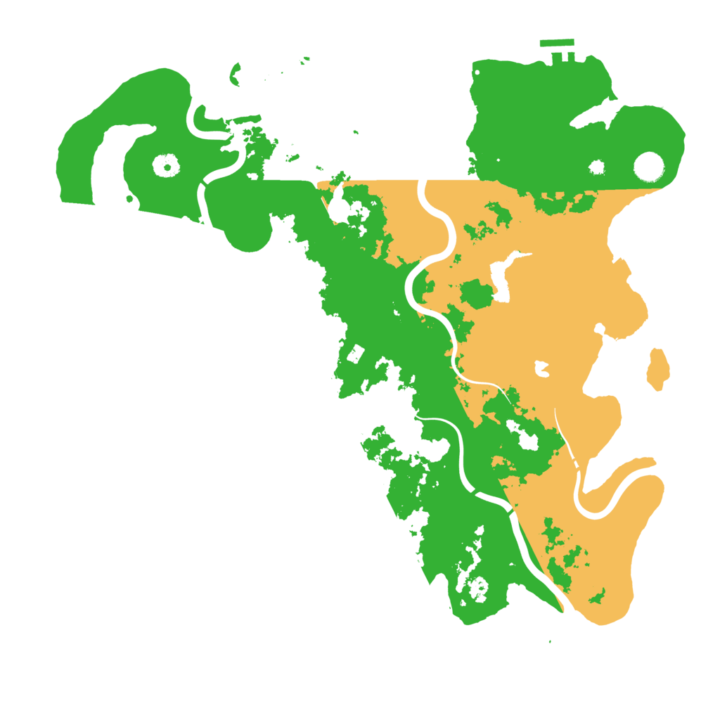 Biome Rust Map: Procedural Map, Size: 4250, Seed: 5545378