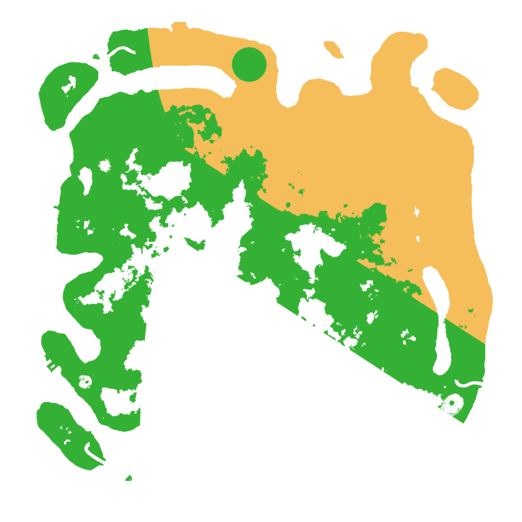 Biome Rust Map: Procedural Map, Size: 4000, Seed: 5682