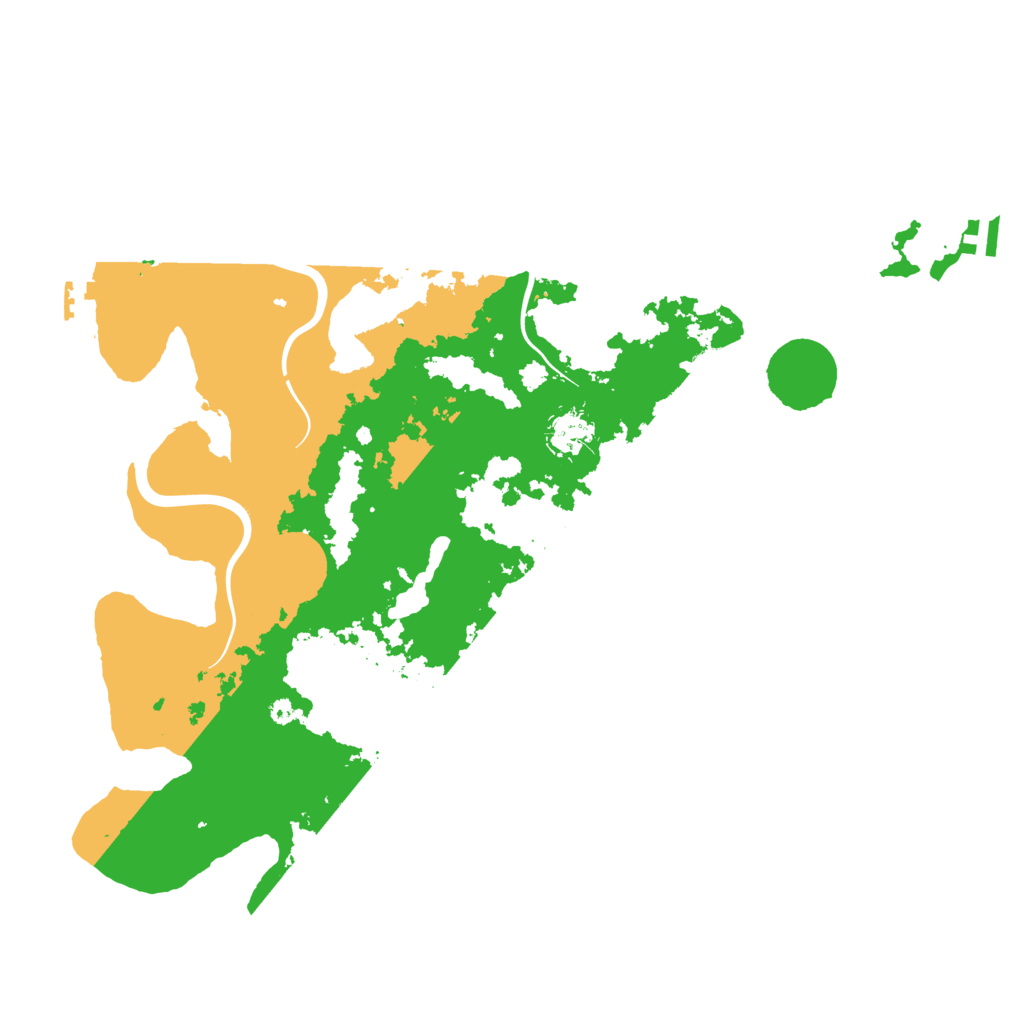 Biome Rust Map: Procedural Map, Size: 4000, Seed: 81664321