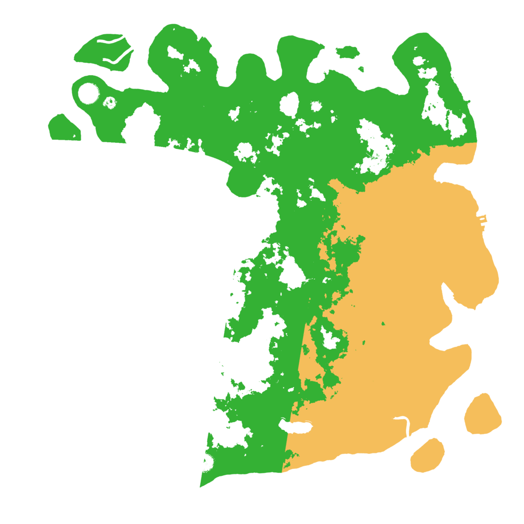 Biome Rust Map: Procedural Map, Size: 4400, Seed: 150220241