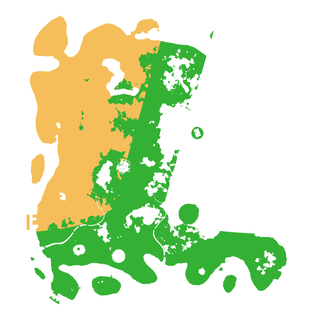 Biome Rust Map: Procedural Map, Size: 4250, Seed: 1290181
