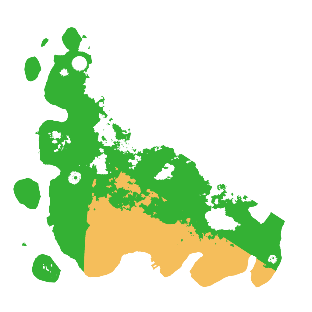 Biome Rust Map: Procedural Map, Size: 3750, Seed: 411351879