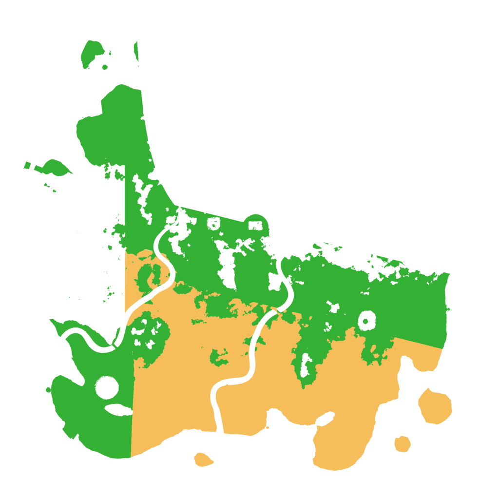 Biome Rust Map: Procedural Map, Size: 3850, Seed: 23362307