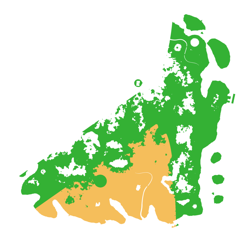 Biome Rust Map: Procedural Map, Size: 5000, Seed: 1780525756