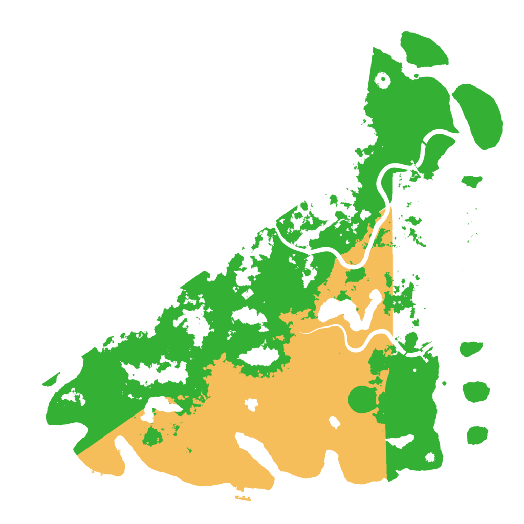 Biome Rust Map: Procedural Map, Size: 5000, Seed: 1780525756
