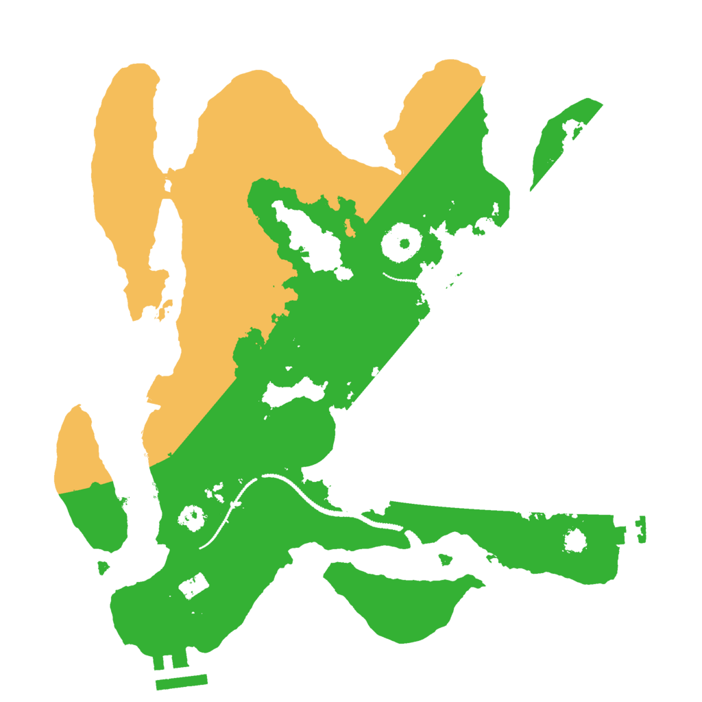 Biome Rust Map: Procedural Map, Size: 2750, Seed: 856672188