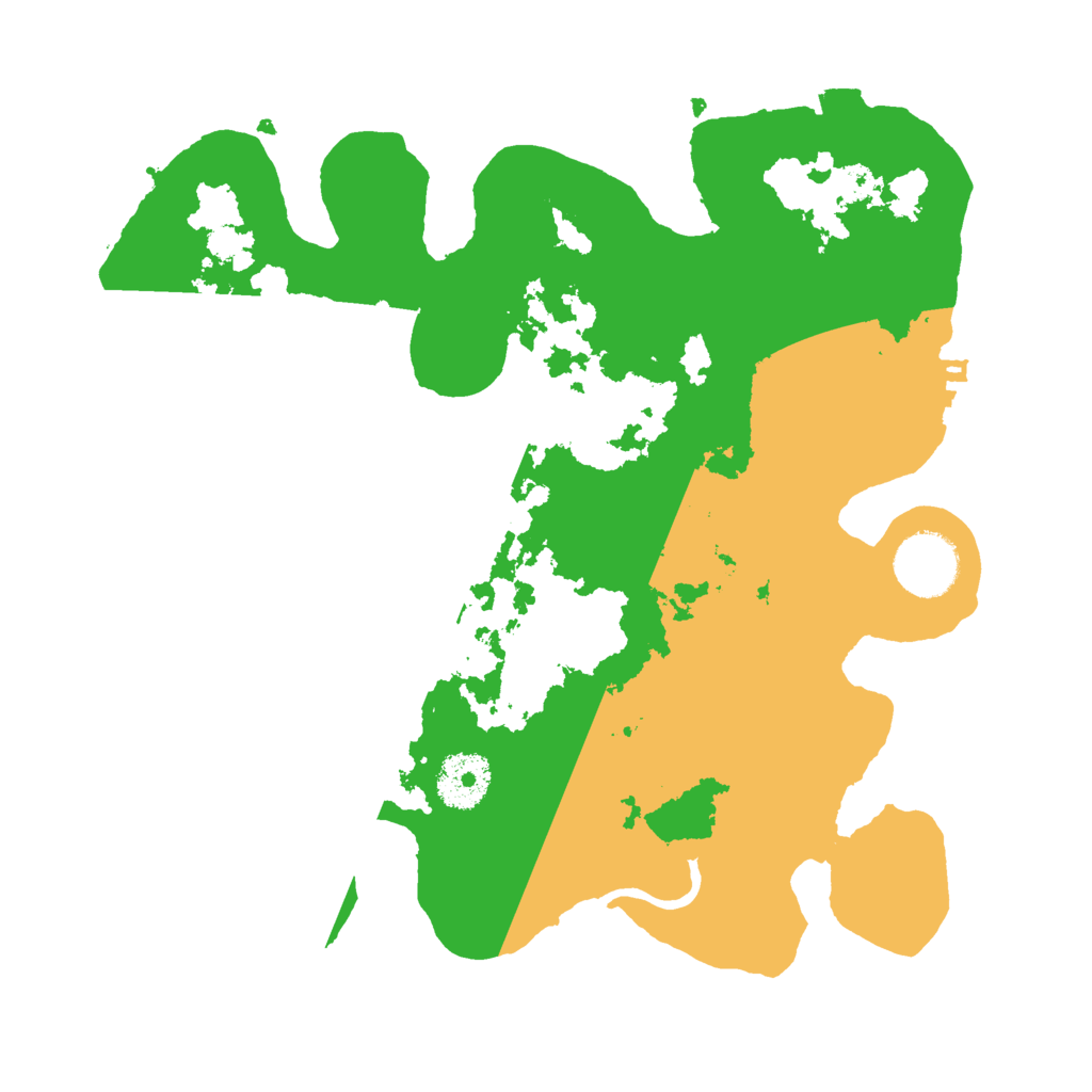 Biome Rust Map: Procedural Map, Size: 3000, Seed: 89435