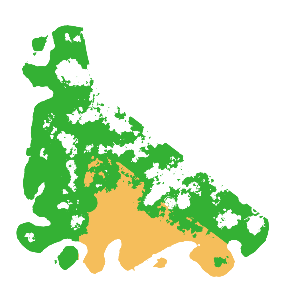 Biome Rust Map: Procedural Map, Size: 4300, Seed: 20241961