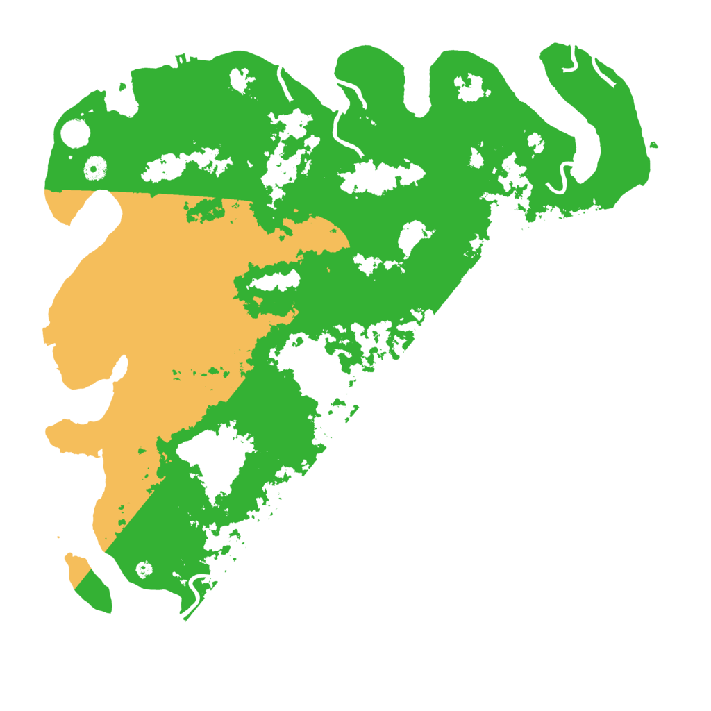 Biome Rust Map: Procedural Map, Size: 4500, Seed: 137895392