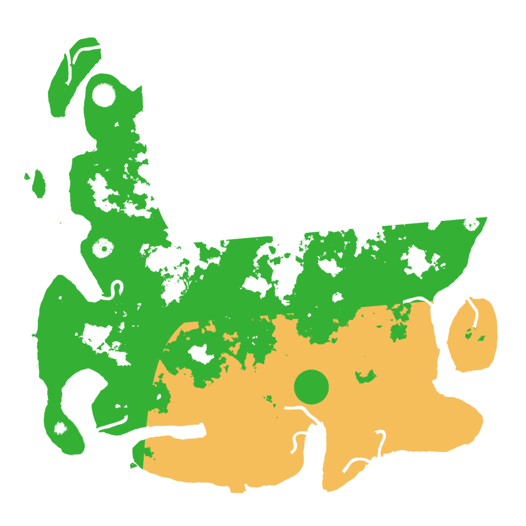 Biome Rust Map: Procedural Map, Size: 4000, Seed: 1392372242