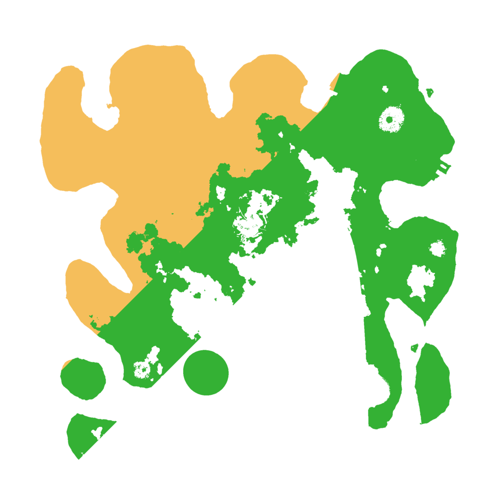 Biome Rust Map: Procedural Map, Size: 3000, Seed: 165019582