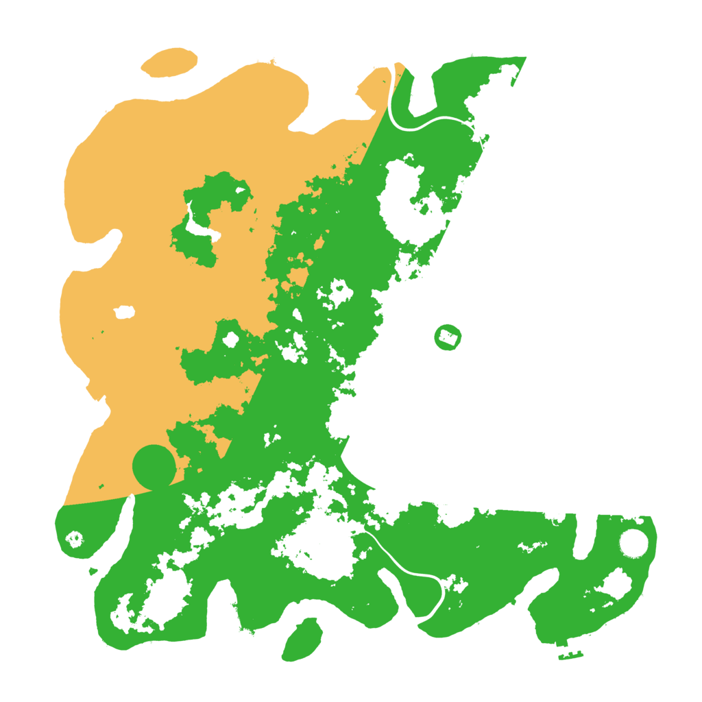 Biome Rust Map: Procedural Map, Size: 4300, Seed: 412024