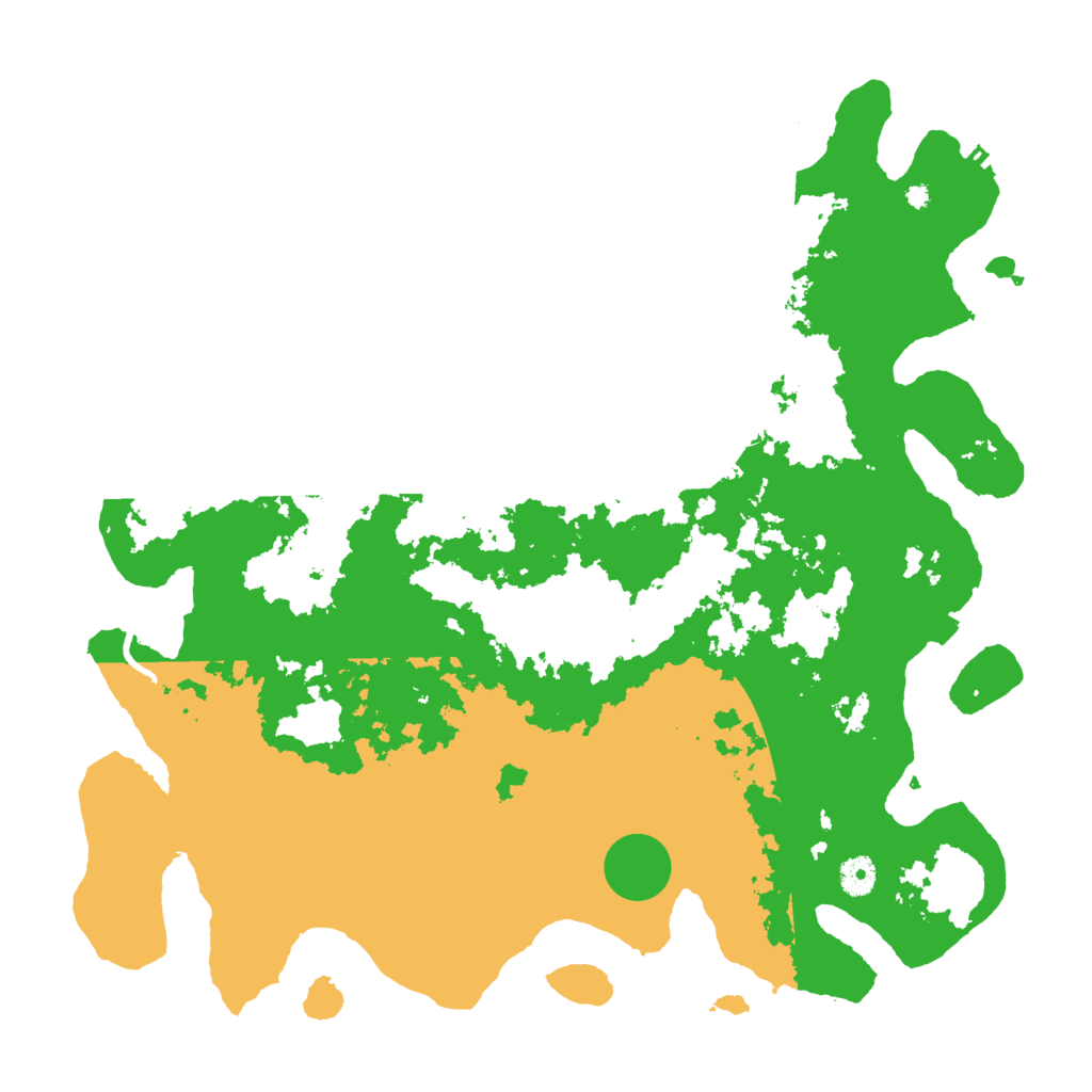Biome Rust Map: Procedural Map, Size: 4300, Seed: 20066182