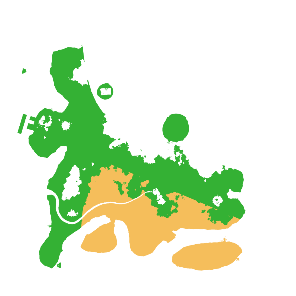 Biome Rust Map: Procedural Map, Size: 3000, Seed: 1777119024