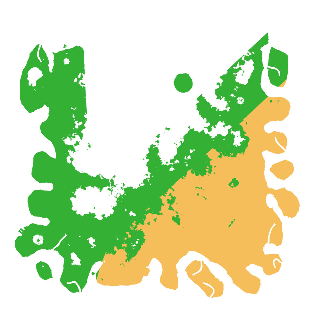 Biome Rust Map: Procedural Map, Size: 4500, Seed: 2016446093