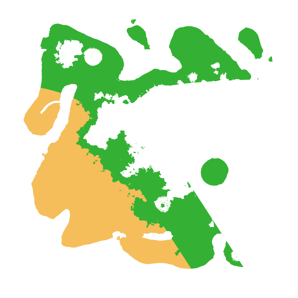 Biome Rust Map: Procedural Map, Size: 3000, Seed: 17068