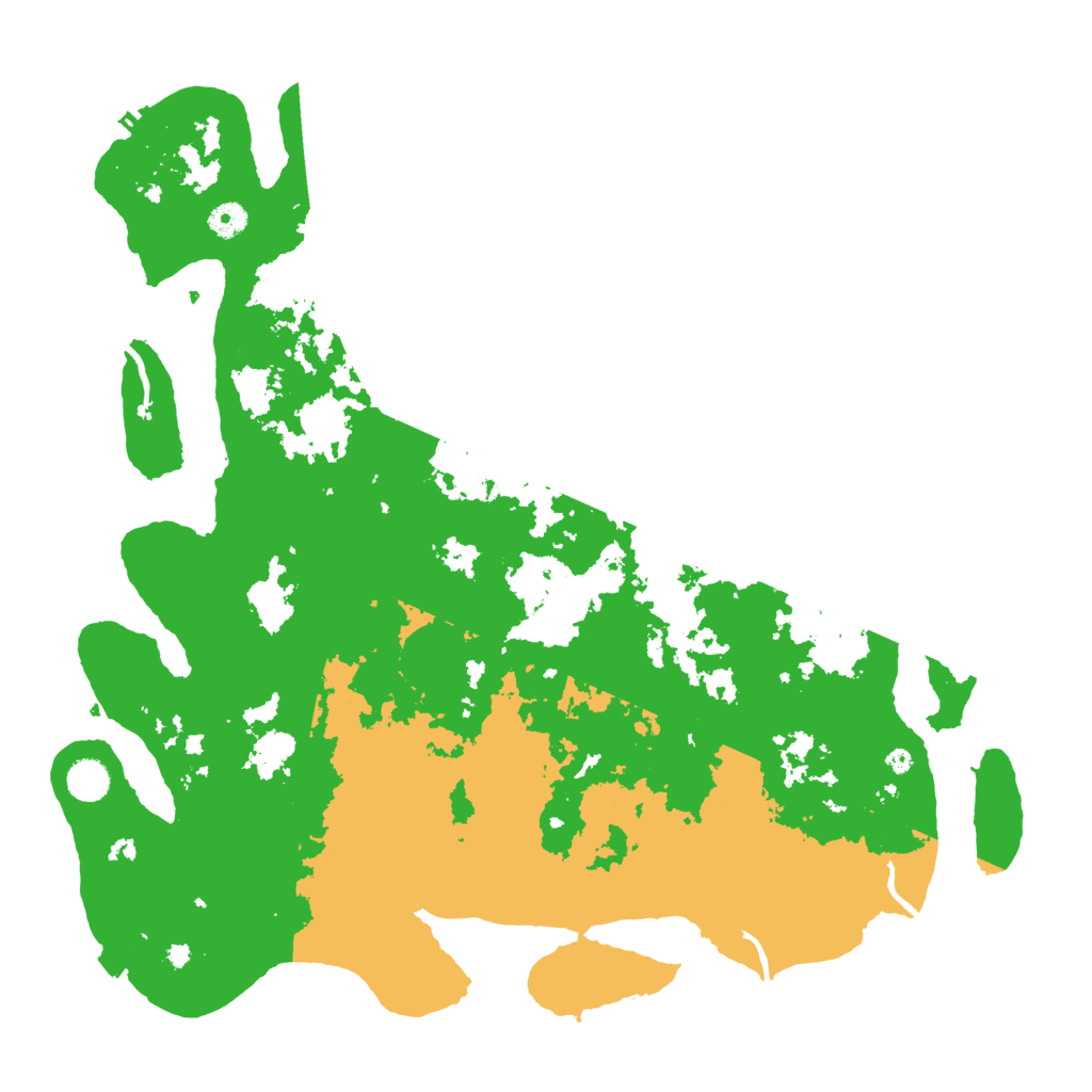 Biome Rust Map: Procedural Map, Size: 4500, Seed: 1084631178