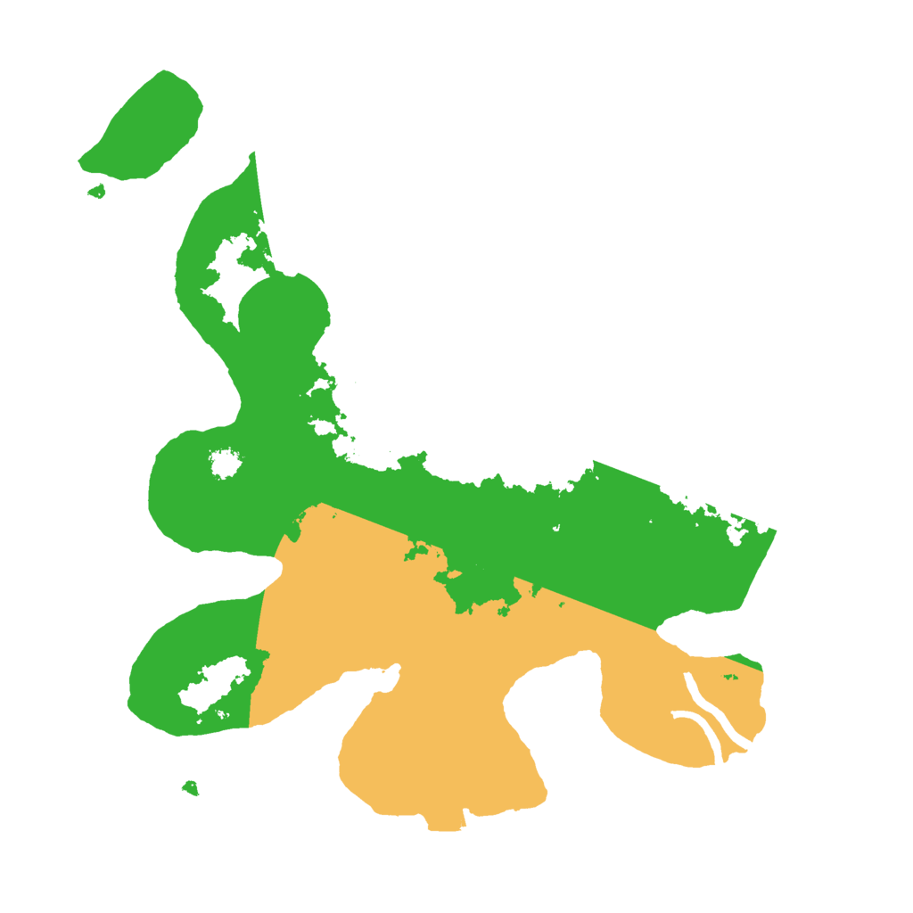 Biome Rust Map: Procedural Map, Size: 2800, Seed: 5457454