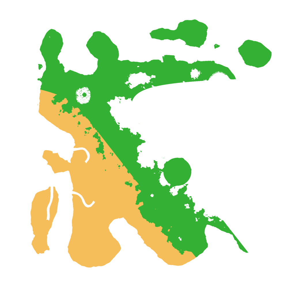 Biome Rust Map: Procedural Map, Size: 2800, Seed: 229459967