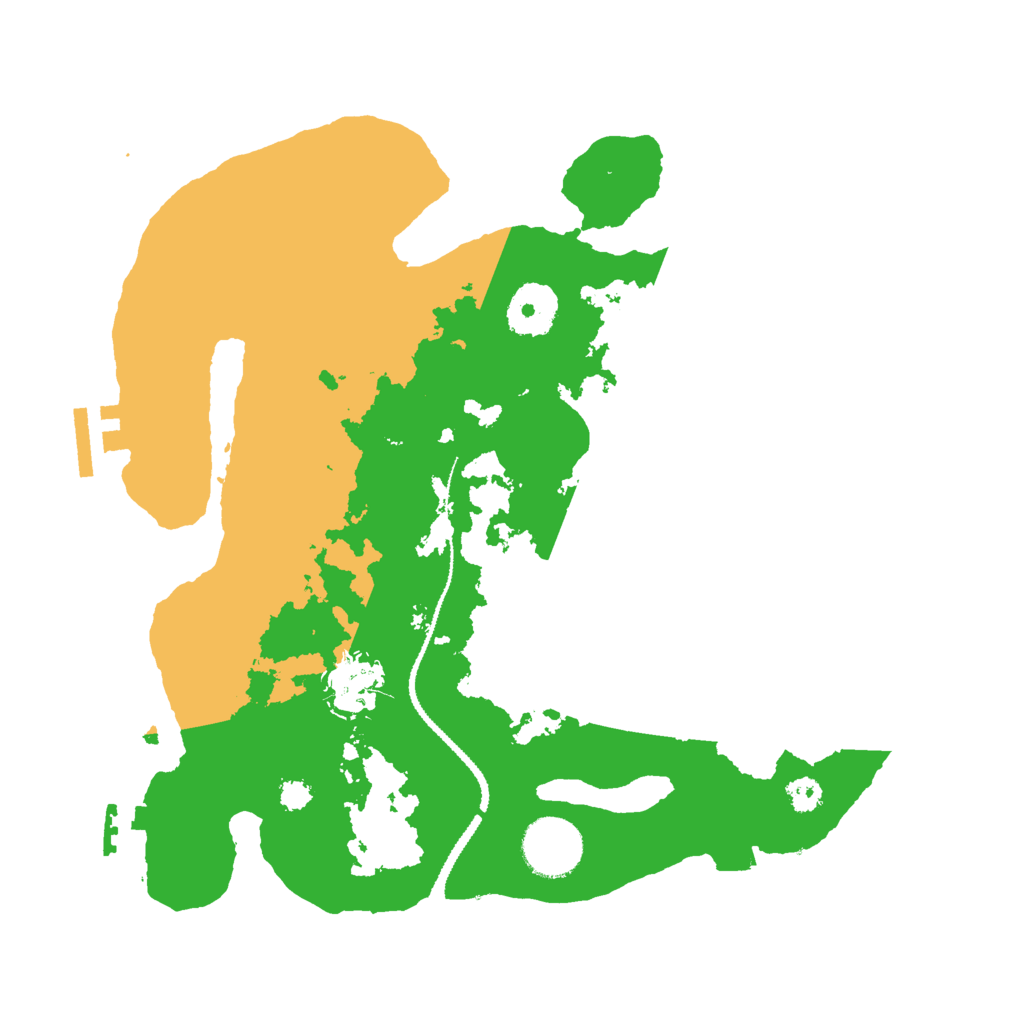 Biome Rust Map: Procedural Map, Size: 3000, Seed: 1793822586