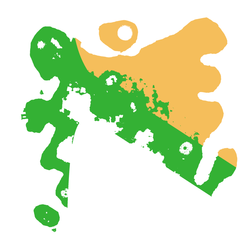 Biome Rust Map: Procedural Map, Size: 3000, Seed: 2200