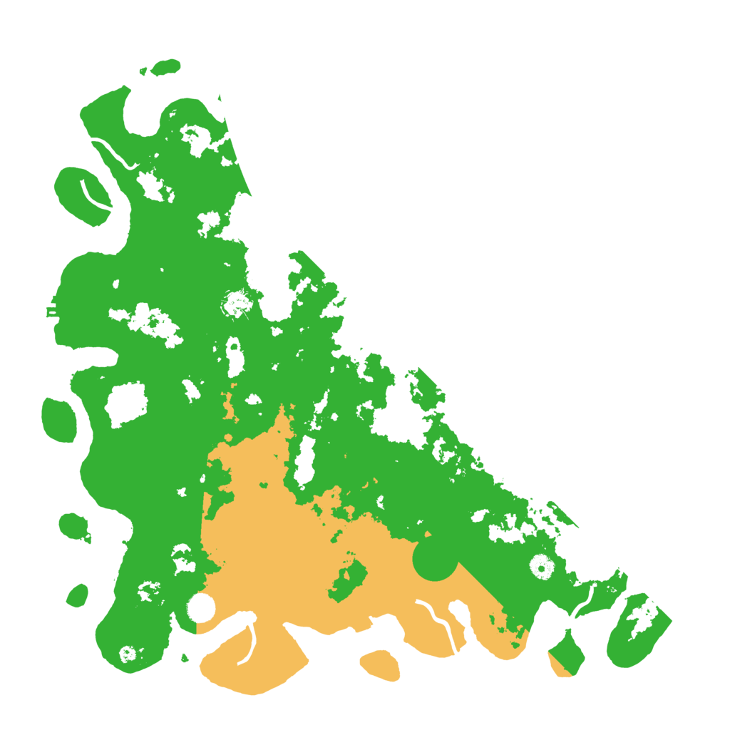 Biome Rust Map: Procedural Map, Size: 4500, Seed: 1348895511