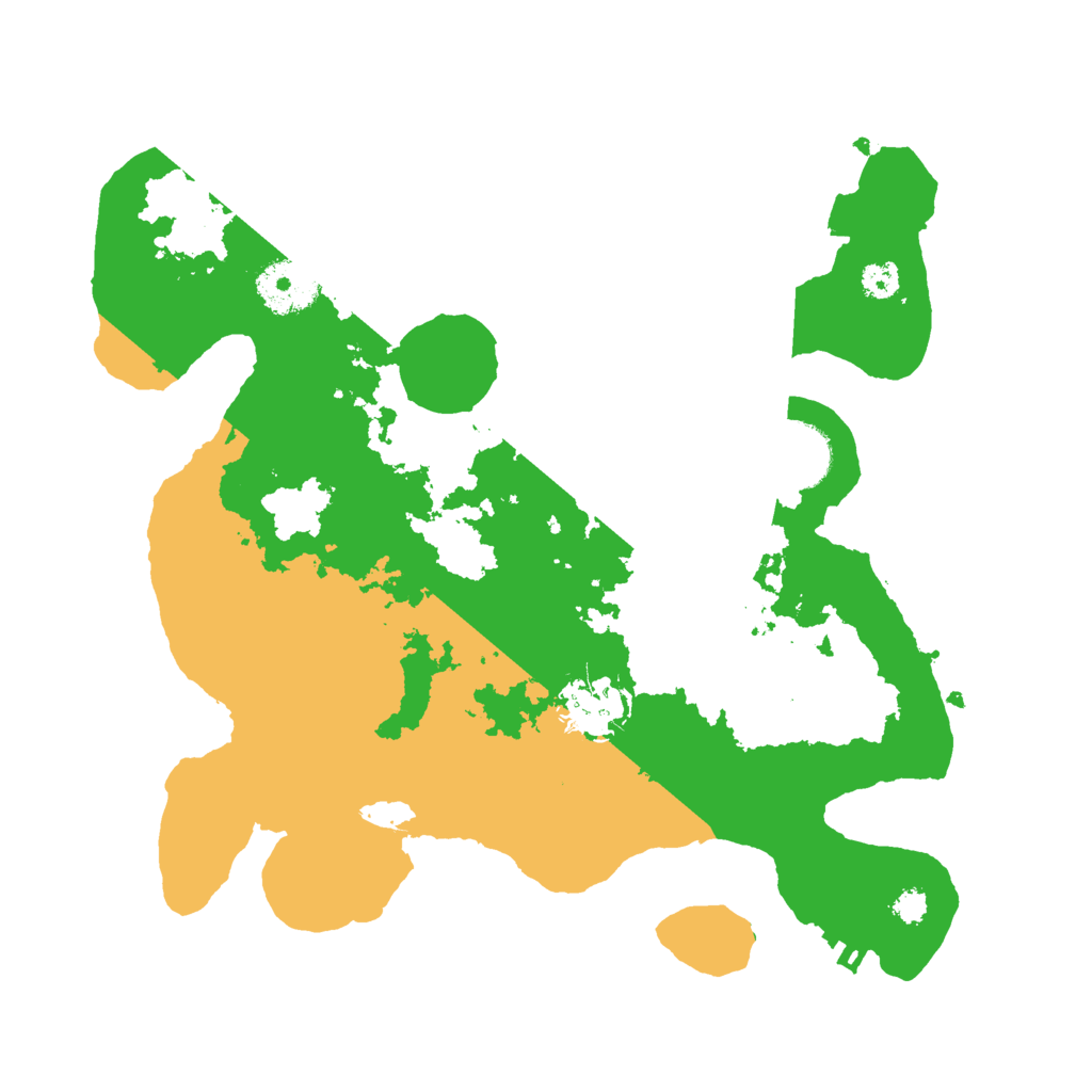 Biome Rust Map: Procedural Map, Size: 3000, Seed: 747223