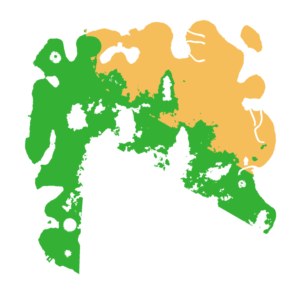 Biome Rust Map: Procedural Map, Size: 4000, Seed: 11192247