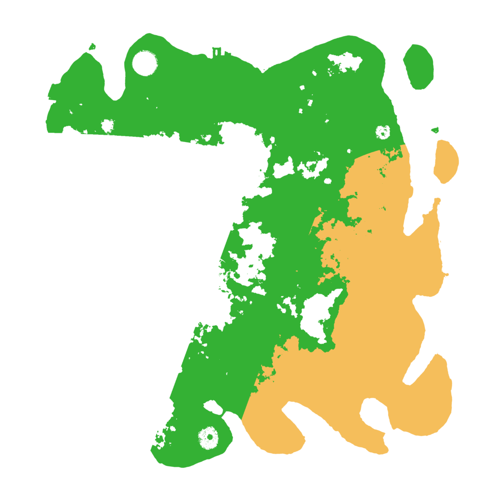 Biome Rust Map: Procedural Map, Size: 3550, Seed: 24376997