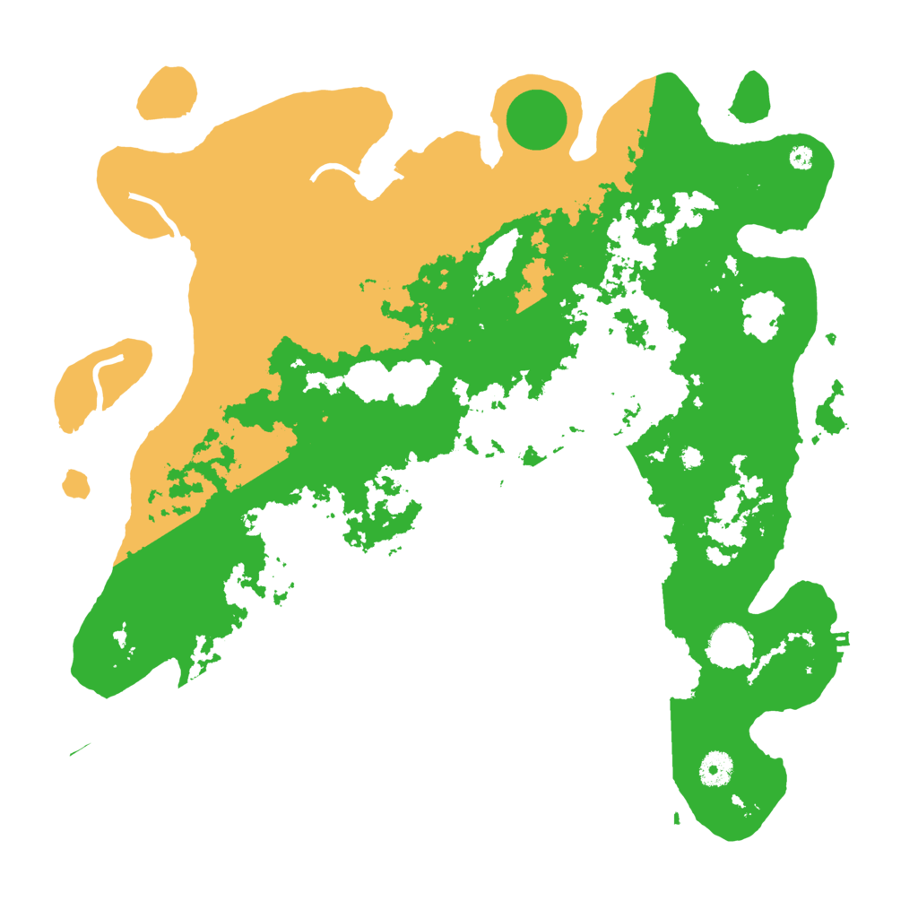 Biome Rust Map: Procedural Map, Size: 4000, Seed: 1322386289