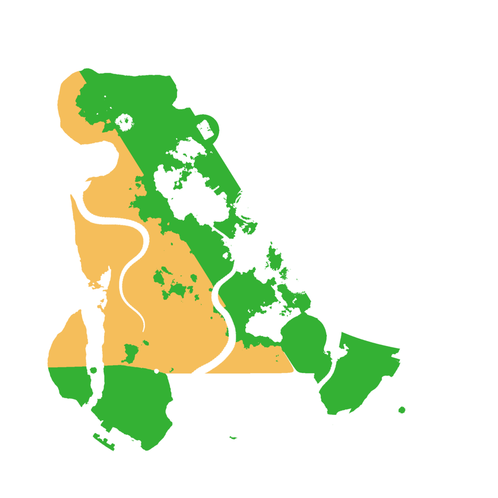 Biome Rust Map: Procedural Map, Size: 3000, Seed: 1164685065