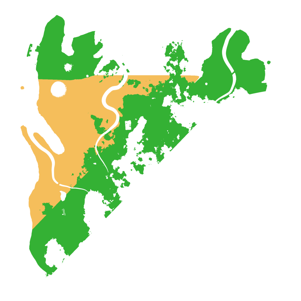 Biome Rust Map: Procedural Map, Size: 3450, Seed: 48563293