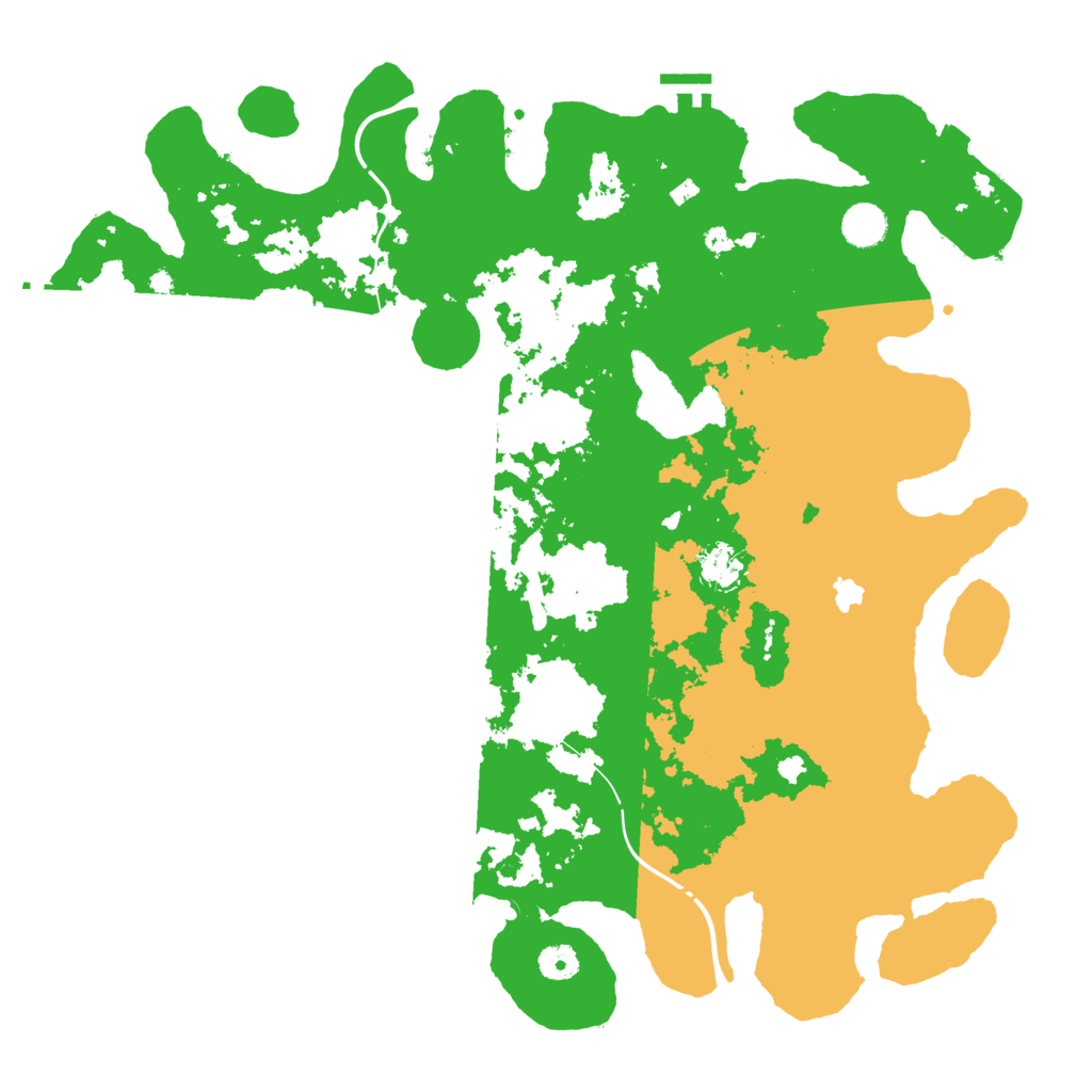 Biome Rust Map: Procedural Map, Size: 4300, Seed: 26012663