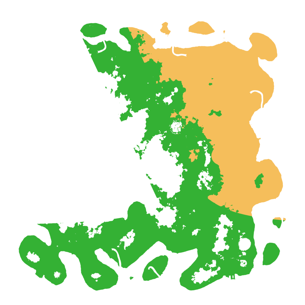 Biome Rust Map: Procedural Map, Size: 4400, Seed: 75351724
