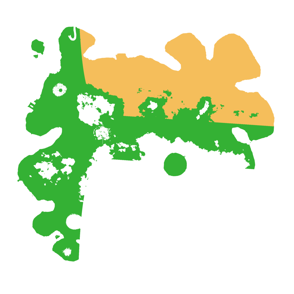 Biome Rust Map: Procedural Map, Size: 3400, Seed: 75746205