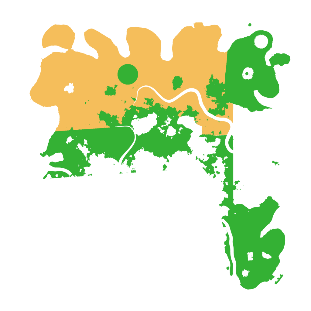 Biome Rust Map: Procedural Map, Size: 4000, Seed: 465191707