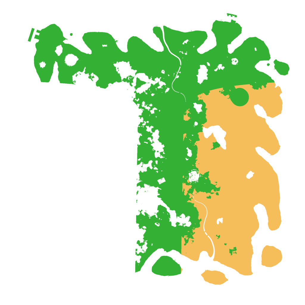 Biome Rust Map: Procedural Map, Size: 4500, Seed: 2346454