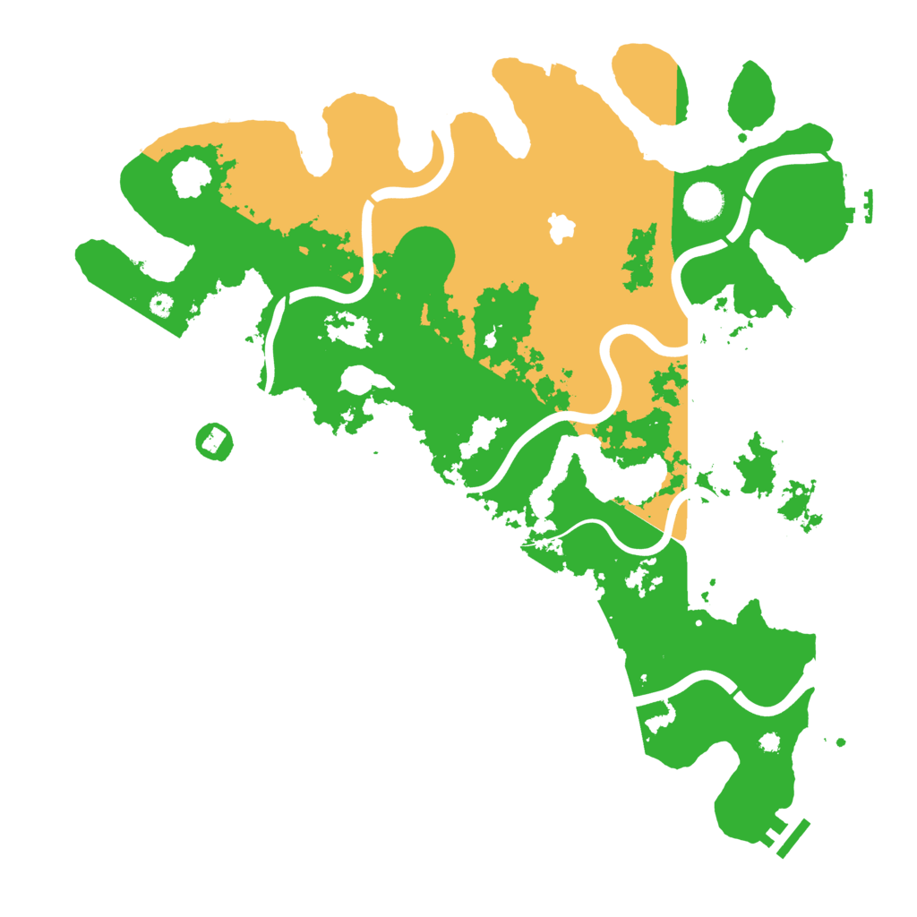 Biome Rust Map: Procedural Map, Size: 4100, Seed: 20035930