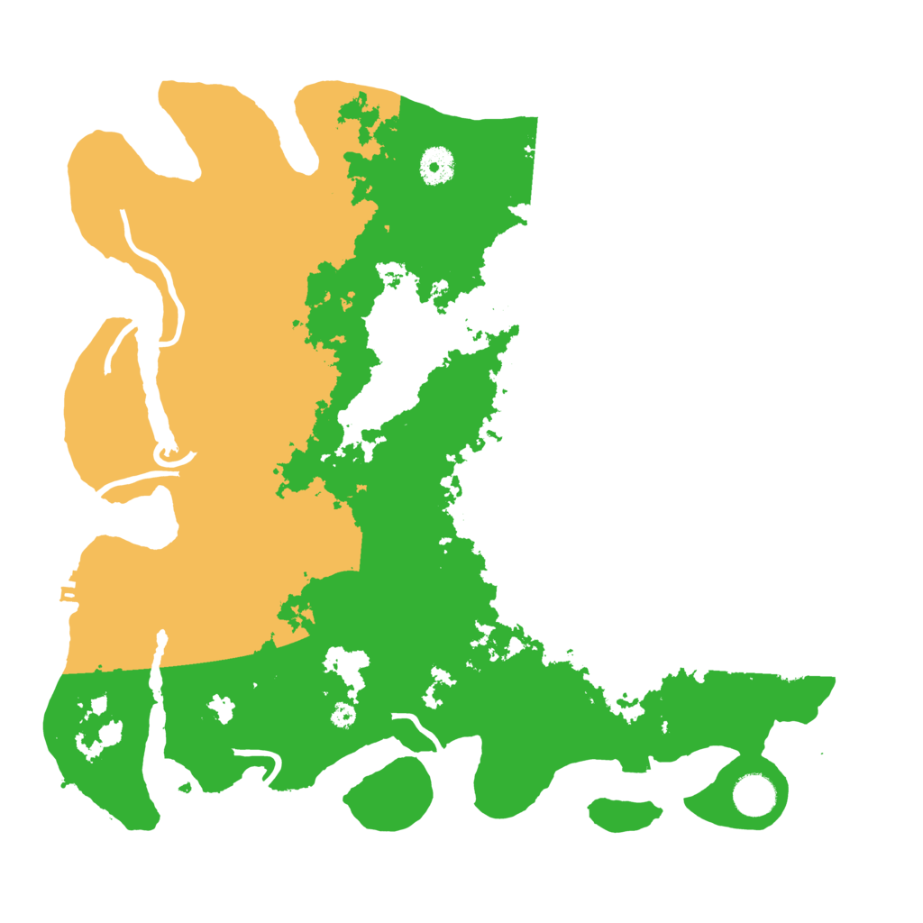 Biome Rust Map: Procedural Map, Size: 3800, Seed: 10022126