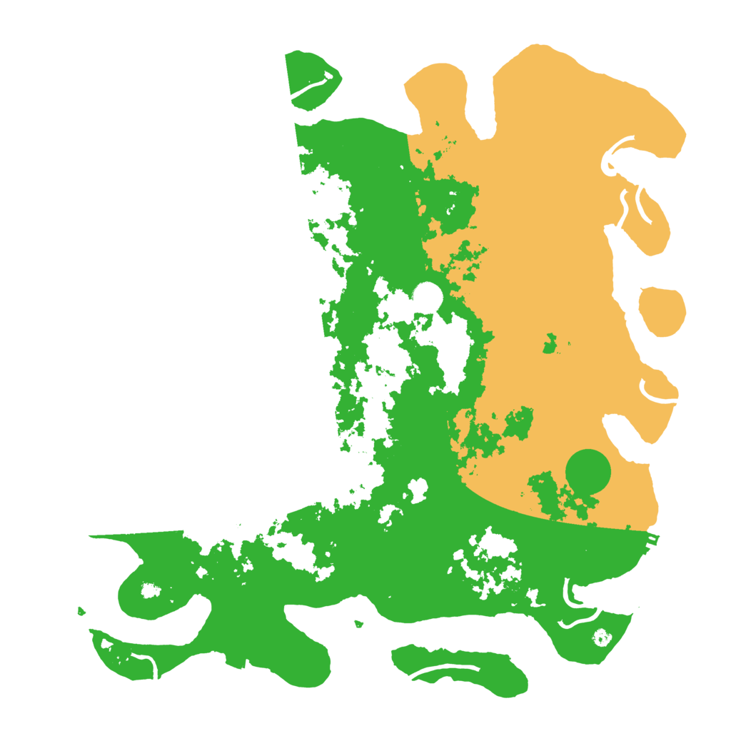 Biome Rust Map: Procedural Map, Size: 4250, Seed: 617092411